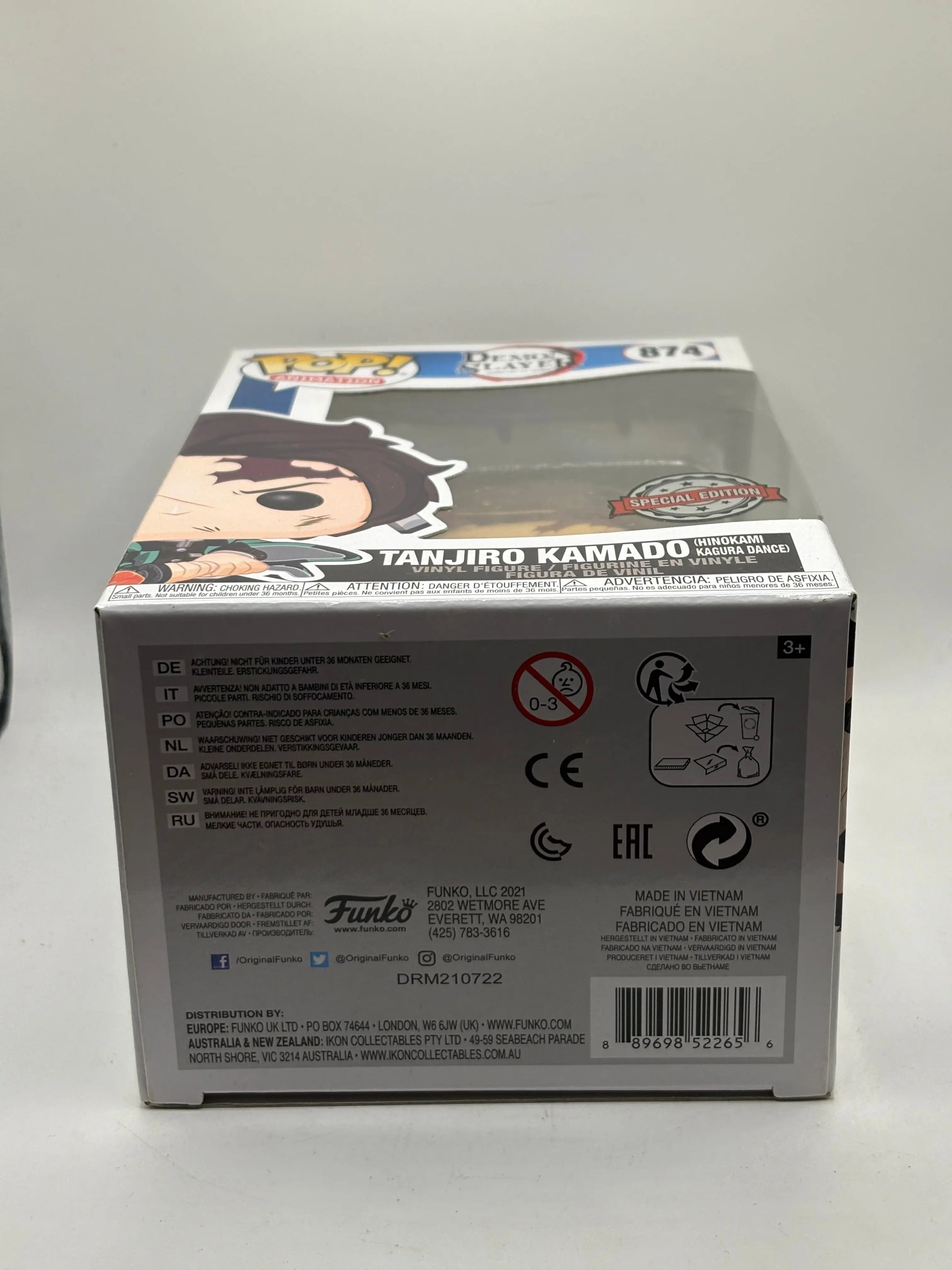 Funko POP! Animation Demon Slayer #874 Tanjiro Kamado SE FRENLY BRICKS - Open 7 Days
