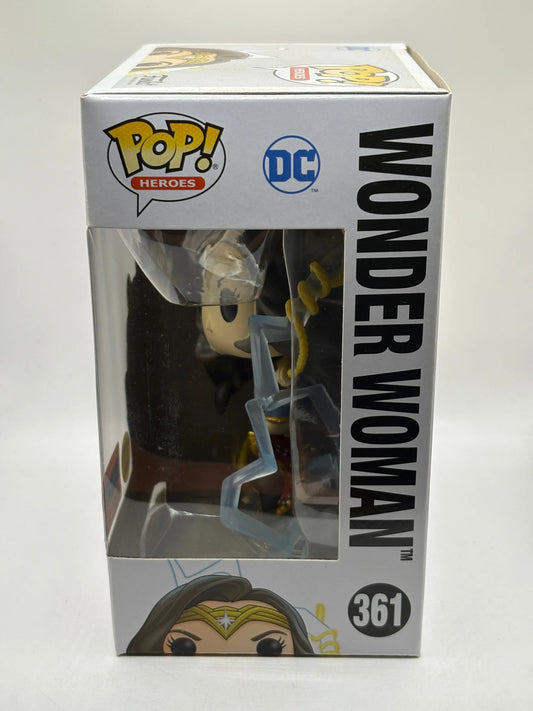 Funko POP! Heroes WW84 #361 Wonder Woman Glow 2020 Fall Con FRENLY BRICKS - Open 7 Days