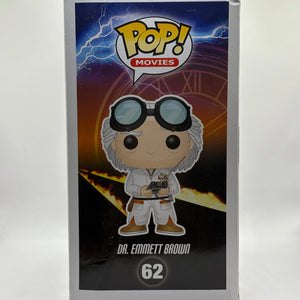 Funko POP! Movies Back to the Future #62 Dr. Emmett Brown Vinyl Figure FRENLY BRICKS - Open 7 Days