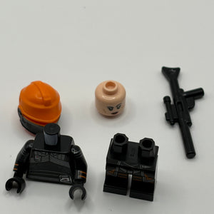 LEGO Star Wars Fennec Shand Minifigure Sw1159 W/ Imperial Officer Hat FRENLY BRICKS - Open 7 Days