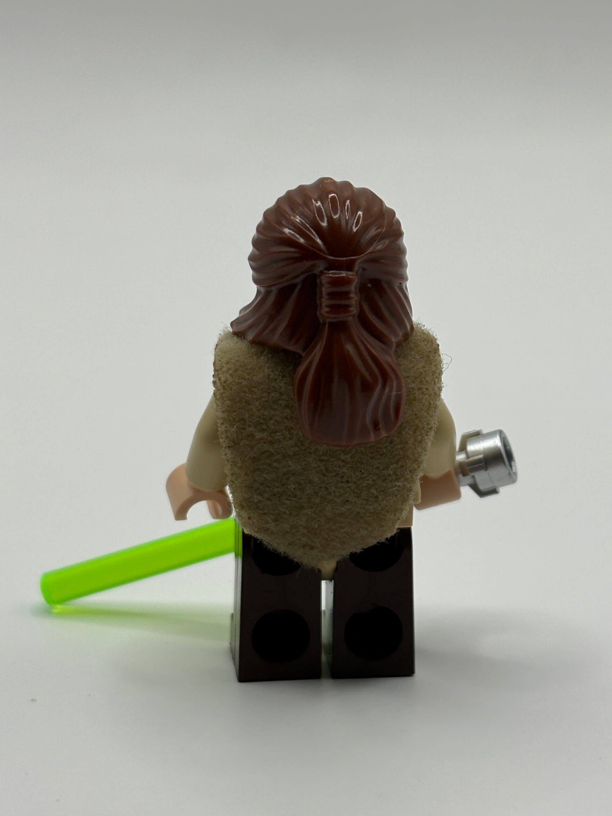 Lego Star Wars Qui-Gon Jinn Minifigure sw1334a Reddish Brown Variant From 75383 FRENLY BRICKS - Open 7 Days image 2