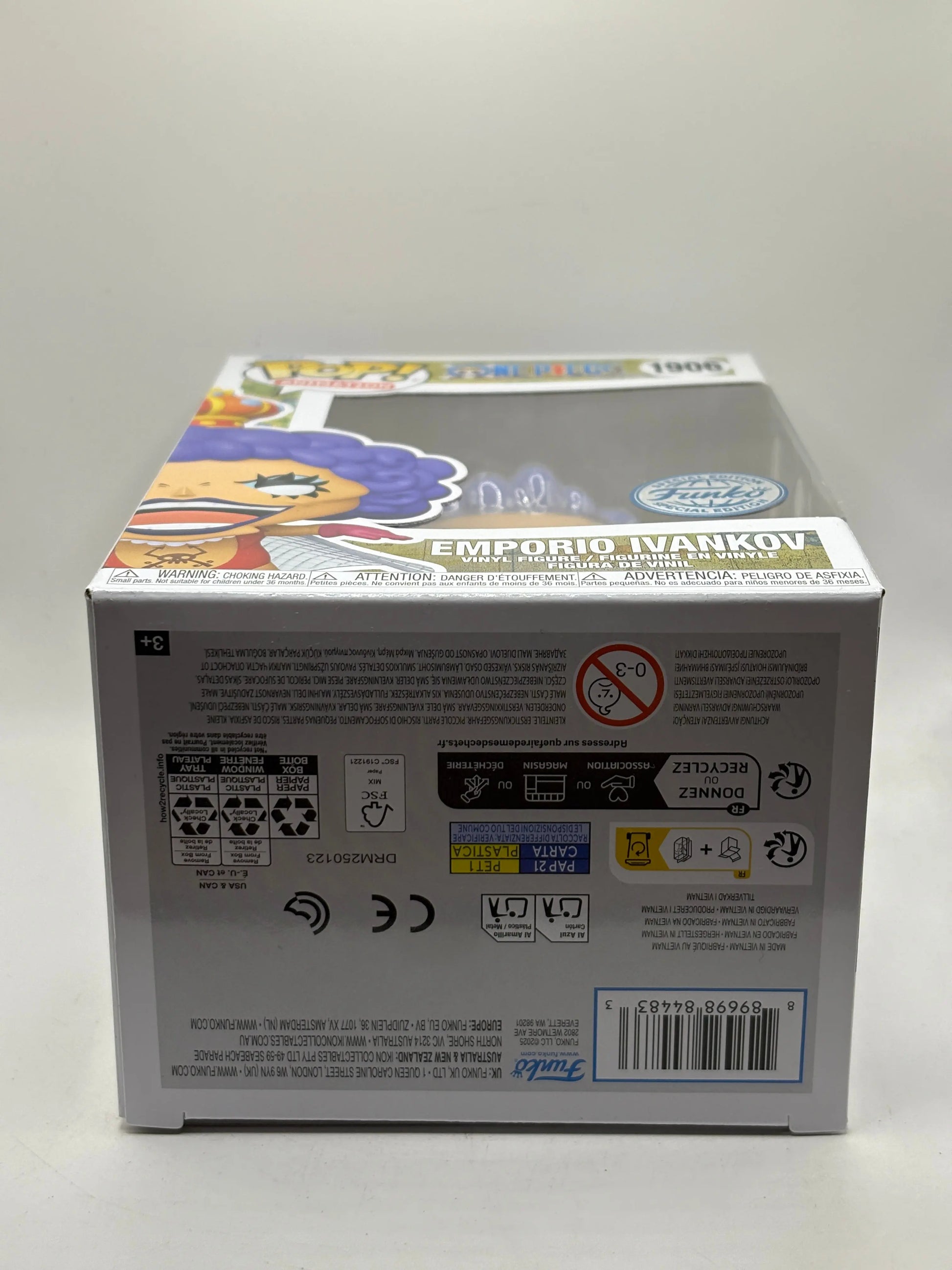 Funko POP! Animation One Piece #1906 Emporio Ivankov Special Edition Vinyl Figure FRENLY BRICKS - Open 7 Days