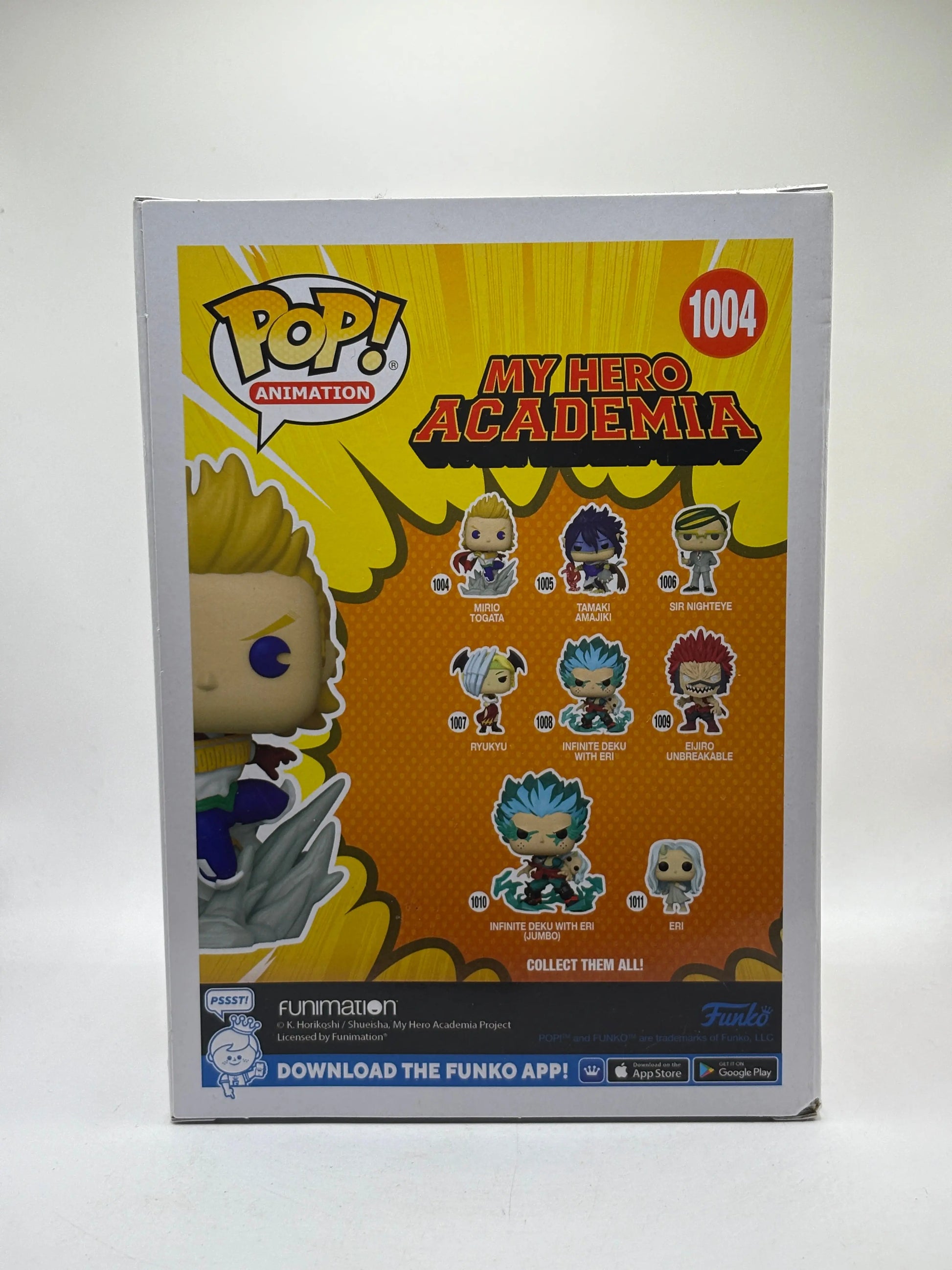 Funko POP! Animation My Hero Academia #1004 Mirio Togata Glow Special Edition FRENLY BRICKS - Open 7 Days
