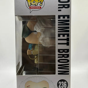 Funko POP! Movies Back to the Future #236 Dr. Emmett Brown Loot Crate Exclusive FRENLY BRICKS - Open 7 Days