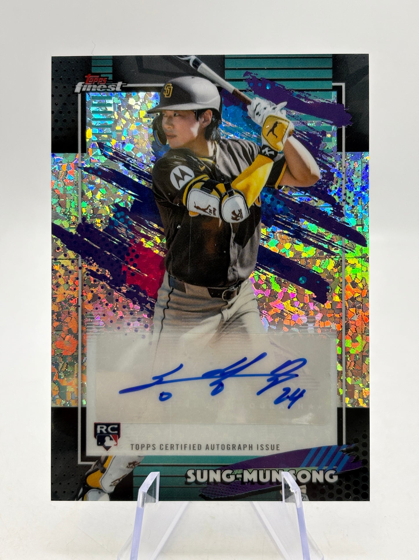 Topps Finest Baseball - Sung-Mun Song Rookie Auto #FMA-SMS
