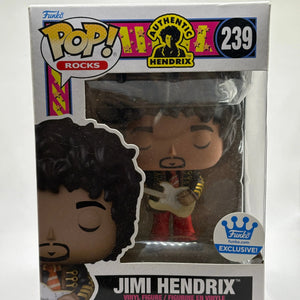 Funko POP! Rocks Authentic Hendrix #239 Jimi Hendrix Funko Exclusive FRENLY BRICKS - Open 7 Days