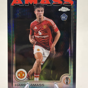 2025 Topps Chrome Europa League - Harry Amass Rookie 09/10 Refractor FRENLY BRICKS - Open 7 Days