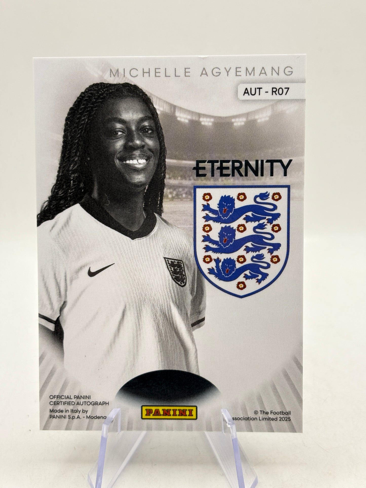 2025 Panini Eternity AUT-R07 Michelle Agyemang Auto Rookie