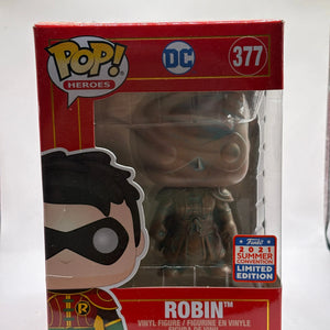 Funko POP! Heroes DC #377 Robin 2021 Summer Con Limited Edition FRENLY BRICKS - Open 7 Days
