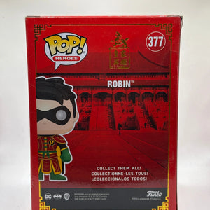 Funko POP! Heroes DC #377 Robin 2021 Summer Con Limited Edition FRENLY BRICKS - Open 7 Days