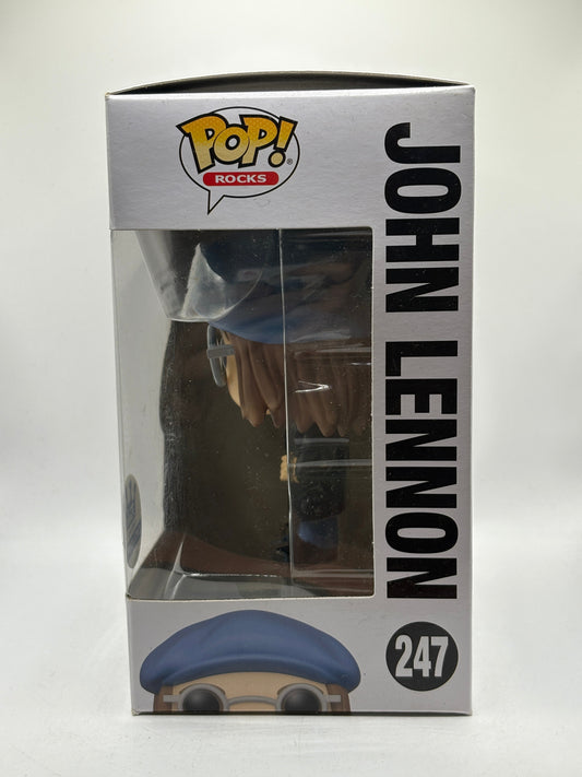 Funko POP! Rocks John Lennon #247 John Lennon Funko Exclusive FRENLY BRICKS - Open 7 Days