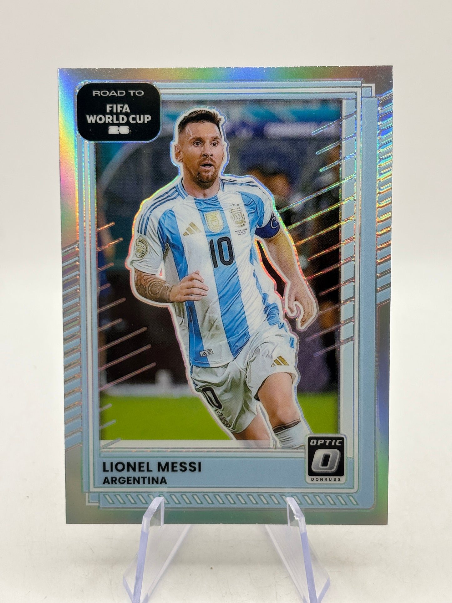 2025-26 Panini Donruss Road to World Cup - #154 Lionel Messi Silver