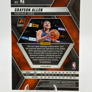 2024-25 Panini Mosaic Basketball - #96 Grayson Allen Genesis Mosaic FRENLY BRICKS - Open 7 Days