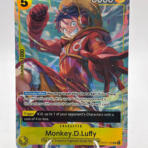 One Piece TCG OP07 - Monkey.D.Luffy OP07-109 SR FRENLY BRICKS - Open 7 Days