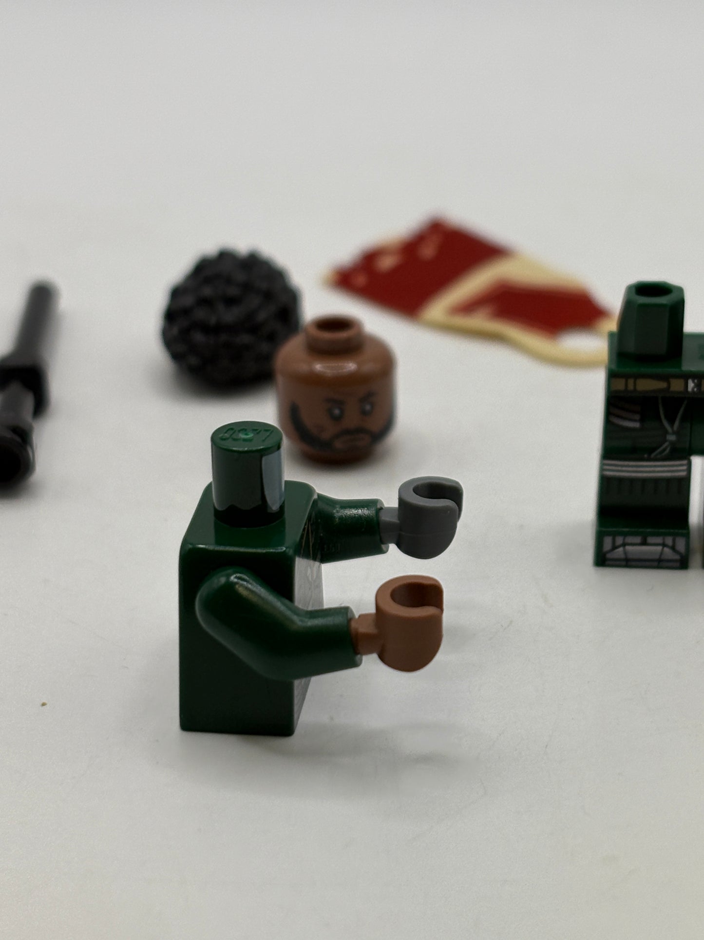 LEGO Saw Gerrera Minifigure (sw1335) 75383 Star Wars Rogue One Rebel Leader NEW