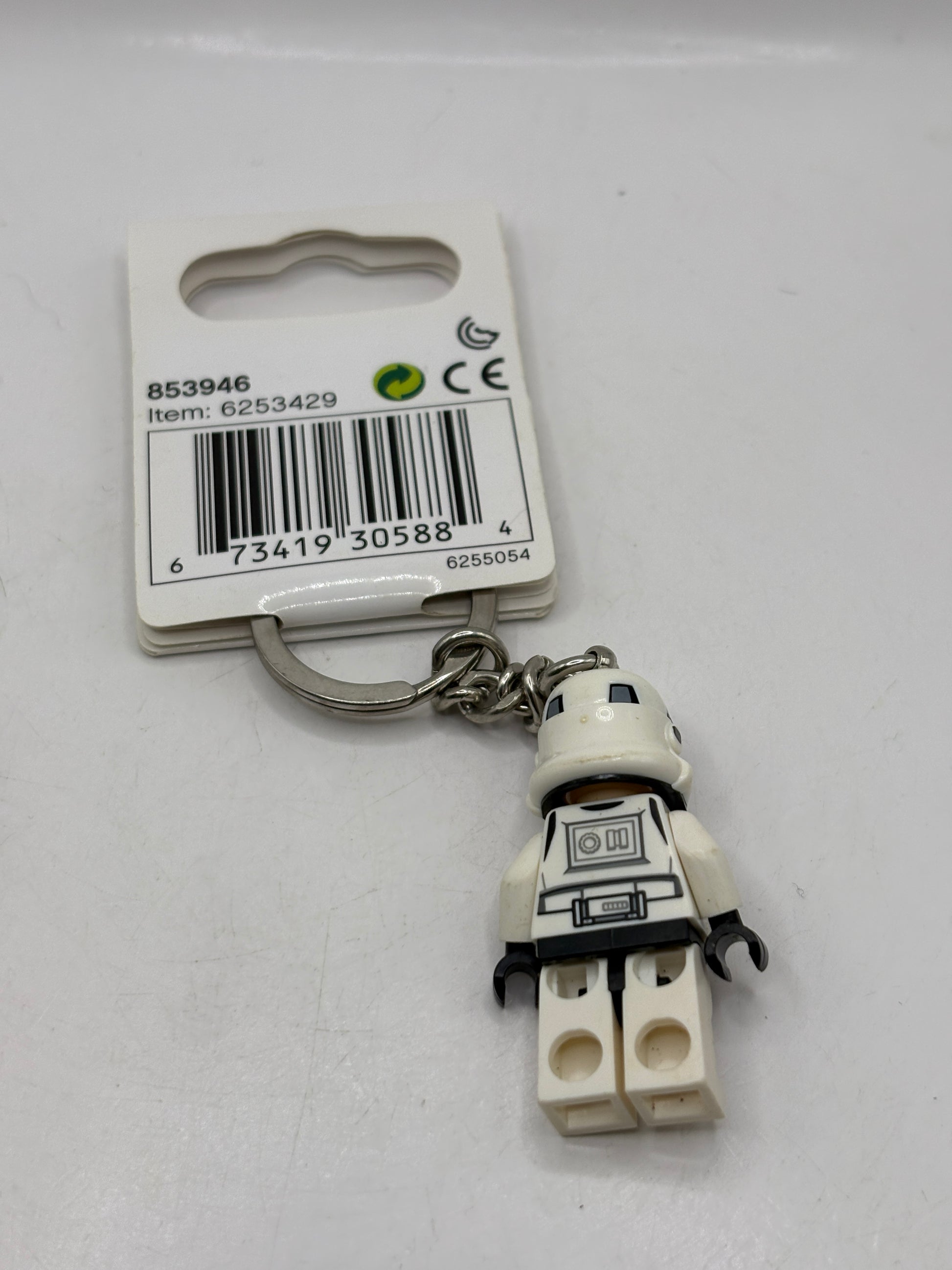 Lego Star Wars Key Chain 853946 New Stormtrooper Minifigure Lego Storm Trooper image 2
