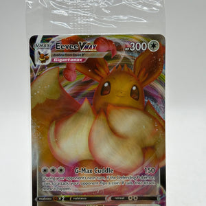 Pokemon TCG SWSH Promos - Eevee Vmax SWSH087 Black Star Promo Sealed FRENLY BRICKS - Open 7 Days