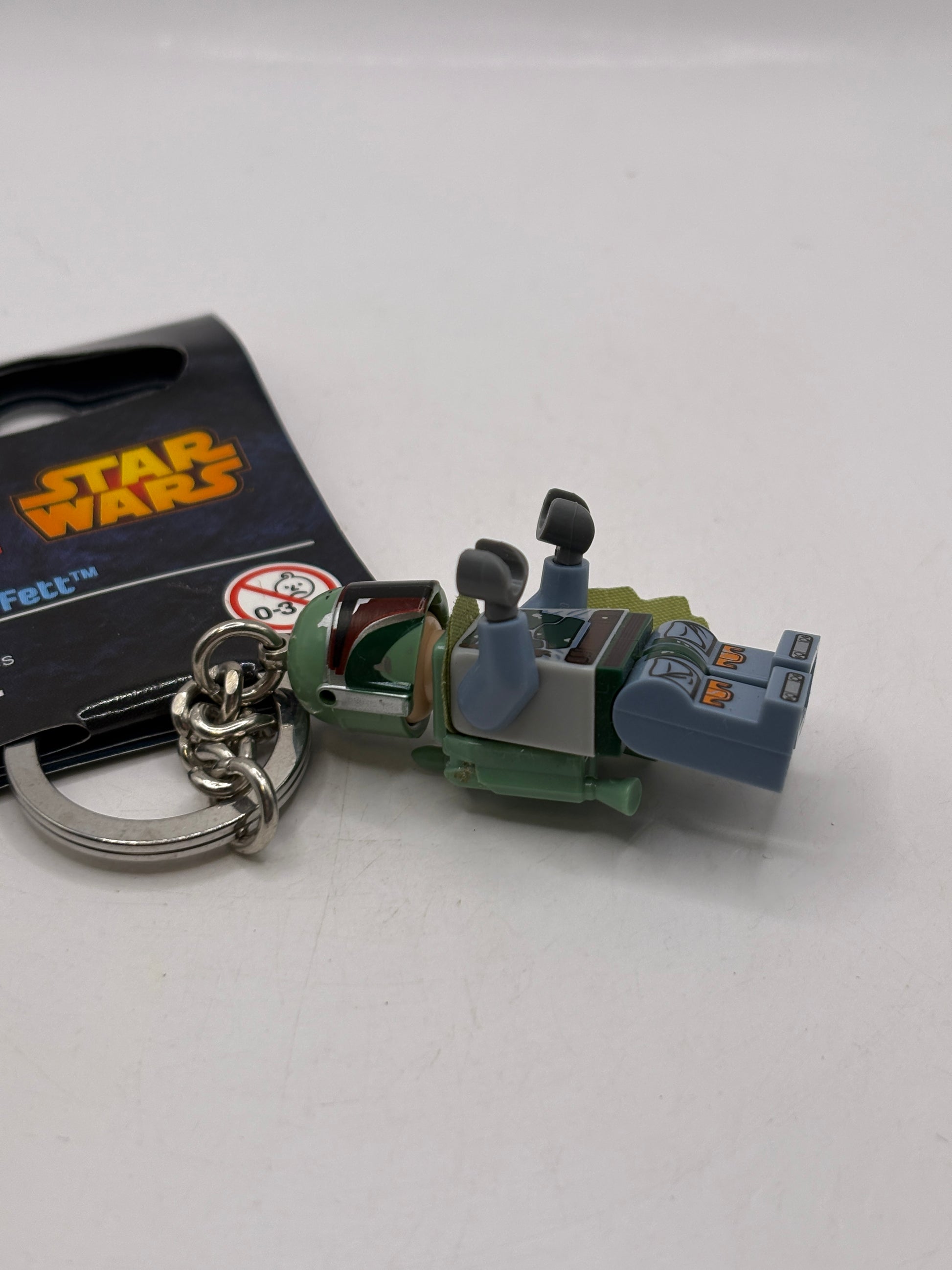 Lego Star Wars Boba Fett Key Chain 850998 Retired, New with Tag, 2014 image 3