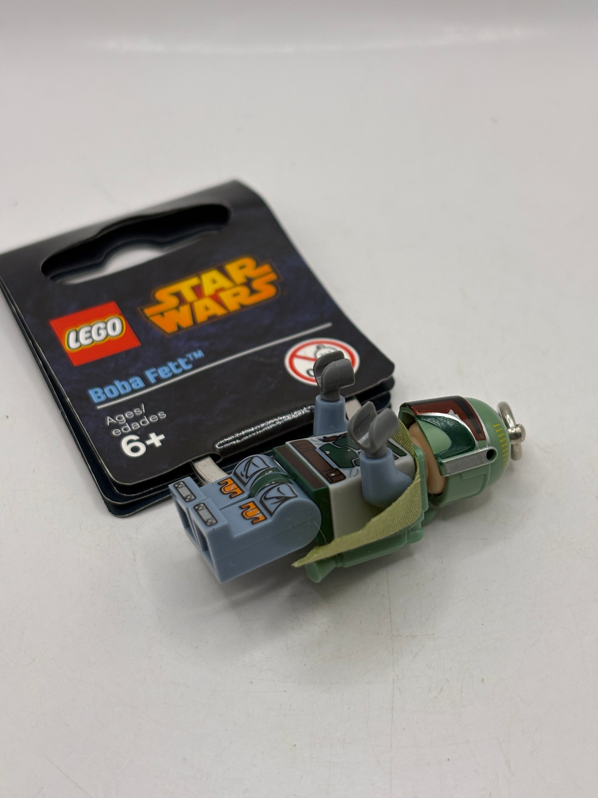 Lego Star Wars Boba Fett Key Chain 850998 Retired, New with Tag, 2014 image 4