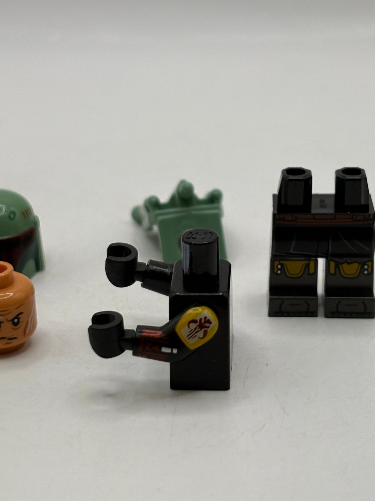 LEGO® Minifigure Star Wars sw1158 Boba Fett Repainted Beskar Armor Jet Pack