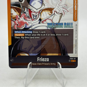 Dragon Ball Super Fusion World - Frieza FS04-01 Leader Manga Booster FRENLY BRICKS - Open 7 Days