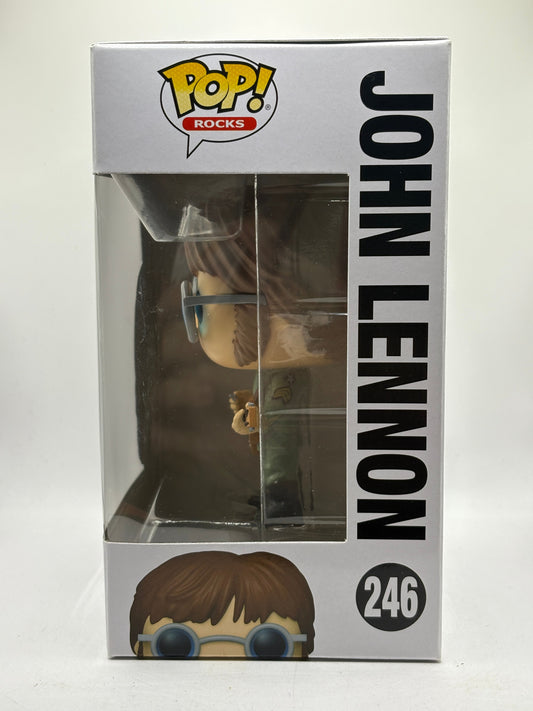 Funko POP! Rocks John Lennon #246 John Lennon Vinyl Figure FRENLY BRICKS - Open 7 Days