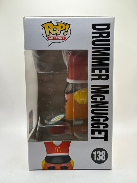 Funko POP! Ad Icons McDonalds #138 Drummer McNugget 2021 Summer FRENLY BRICKS - Open 7 Days