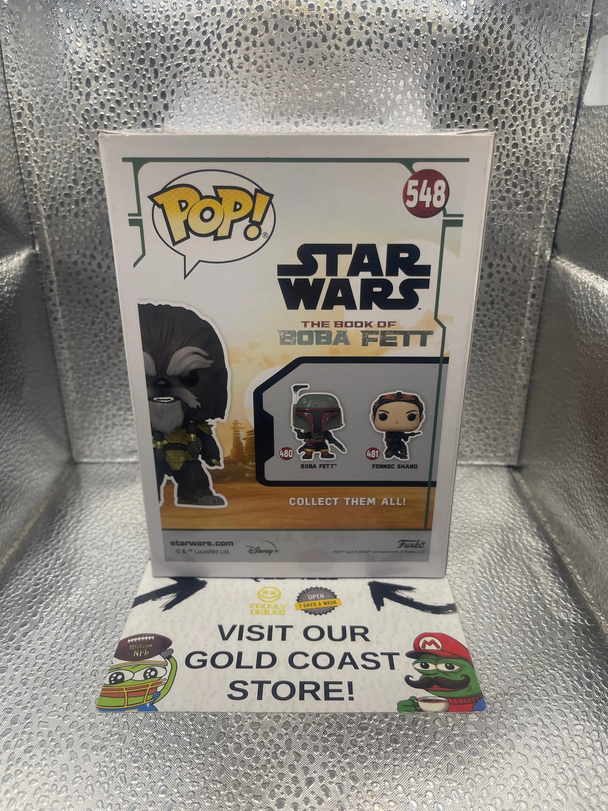 Funko POP! Star Wars Krrsantan Flocked 2022 Summer Convention 548 FRENLY BRICKS - Open 7 Days