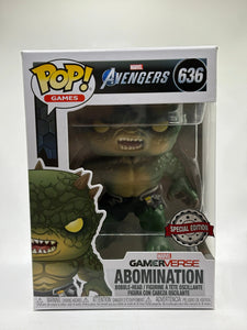 Funko POP! Games Marvel Avengers #636 Abomination Special Edition