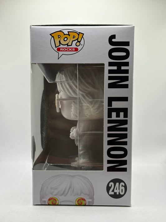 Funko POP! Rocks John Lennon #246 John Lennon Special Edition FRENLY BRICKS - Open 7 Days