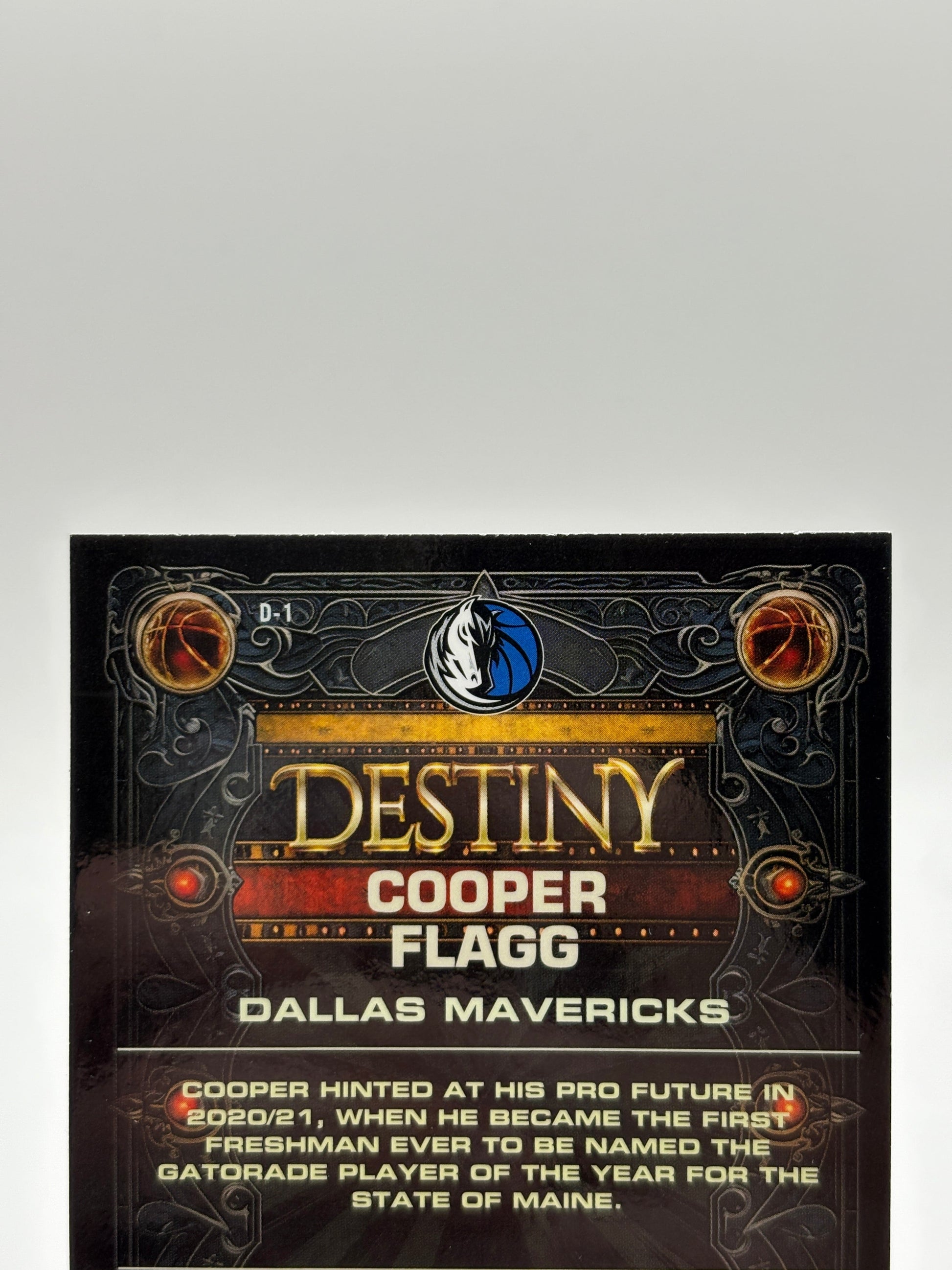 2025-26 Topps Chrome Destiny #D-1 Cooper Flagg Mavericks RC Rookie FRENLY BRICKS - Open 7 Days