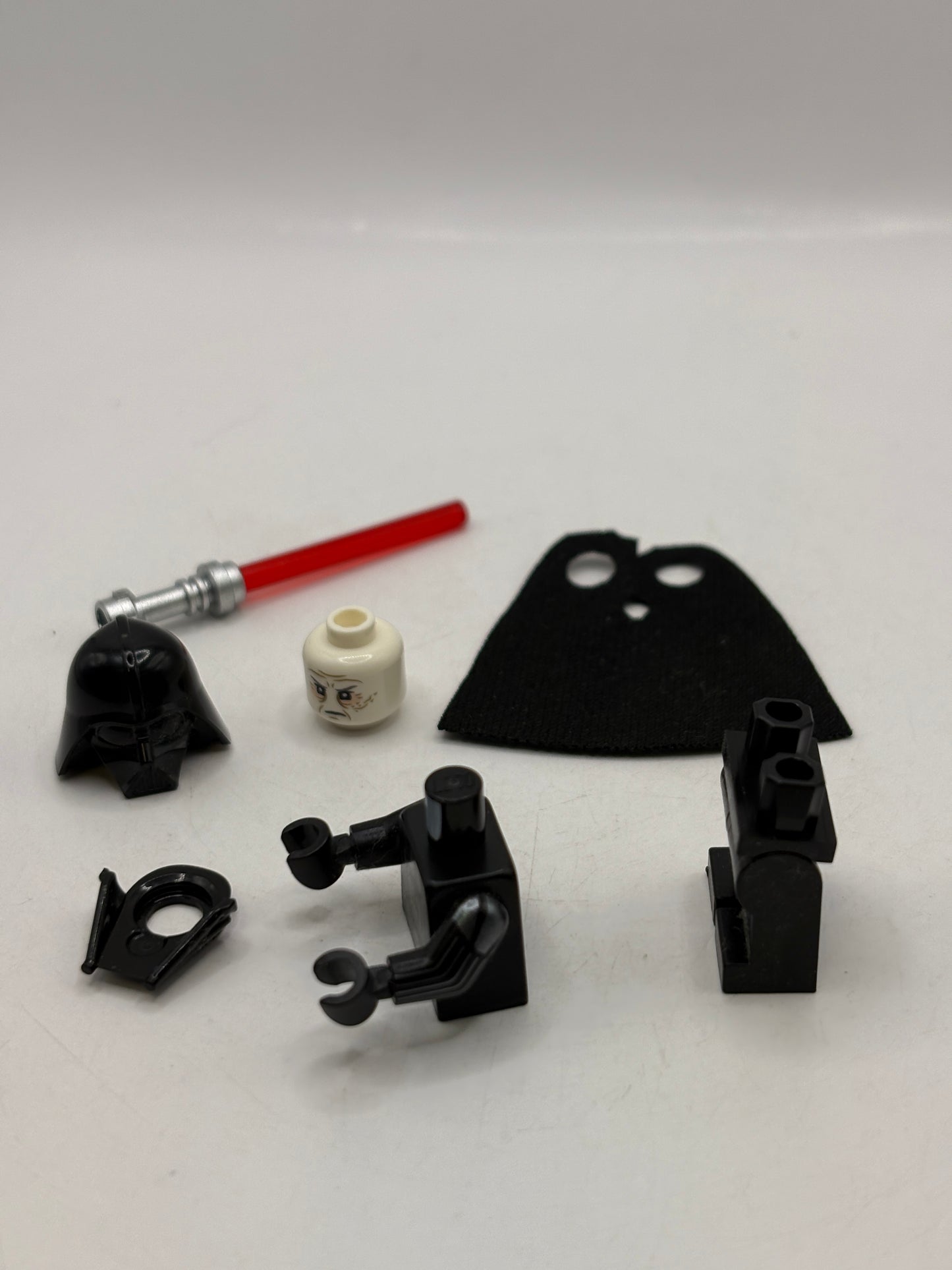 LEGO Star Wars Darth Vader Minifigure Printed Arms Frown sw1249