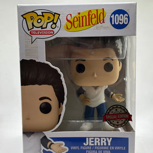 Funko POP! Television Seinfeld #1096 Jerry Special Edition Vinyl Figure FRENLY BRICKS - Open 7 Days