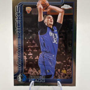 2025-26 NBA Topps Chrome Cooper Flagg RC Dallas Mavericks Base Rookie #251 FRENLY BRICKS - Open 7 Days