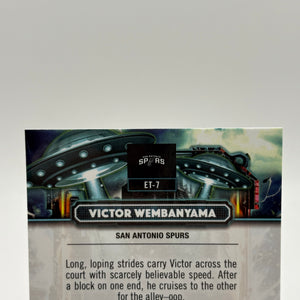 Victor Wembanyama 2025-26 Topps Chrome Cosmic Extraterrestrial ET-7 Insert FRENLY BRICKS - Open 7 Days