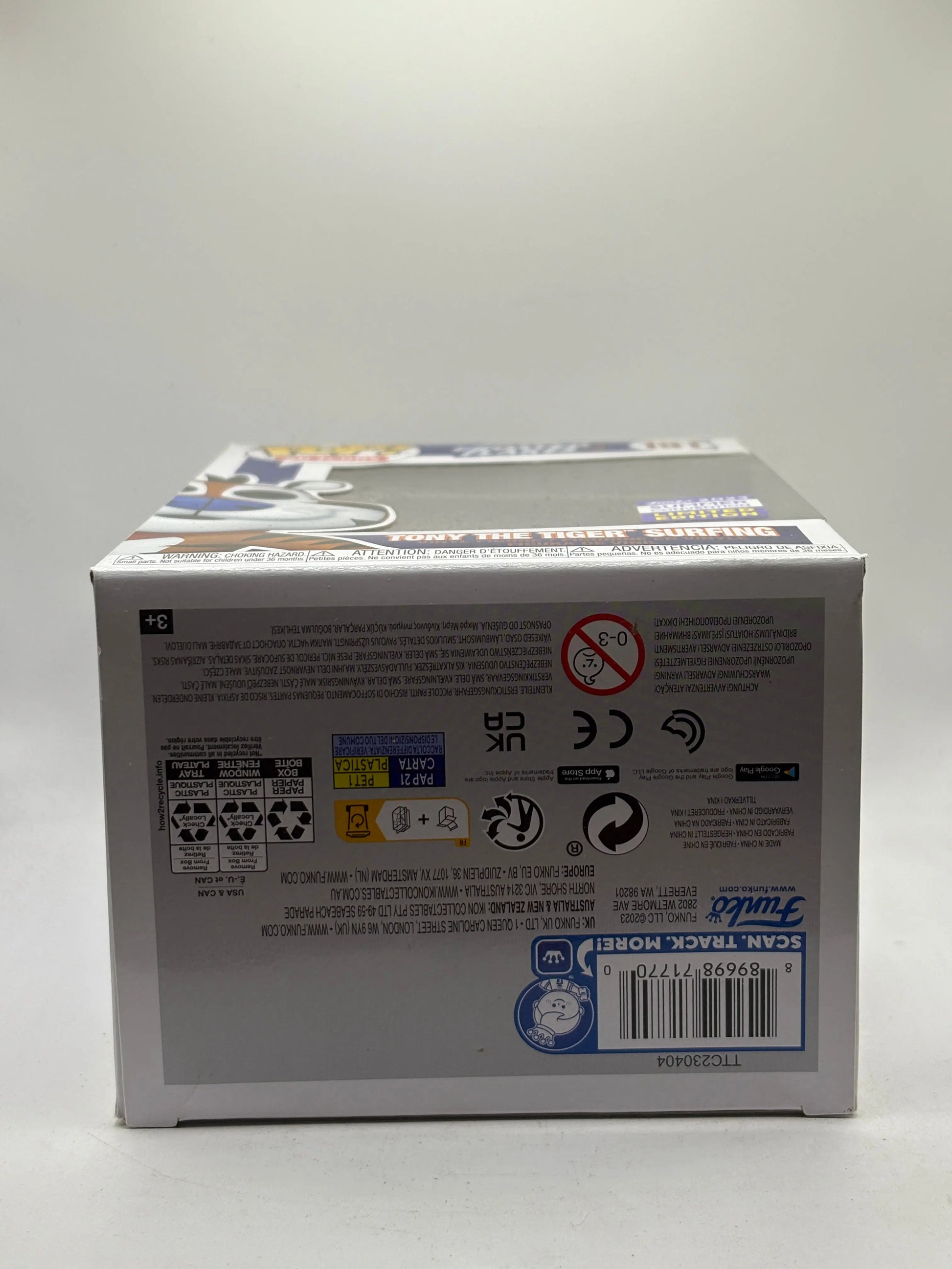 Funko POP! Ad Icons Frosted Flakes #191 Tony The Tiger Surfing 2023 Summer Con FRENLY BRICKS - Open 7 Days