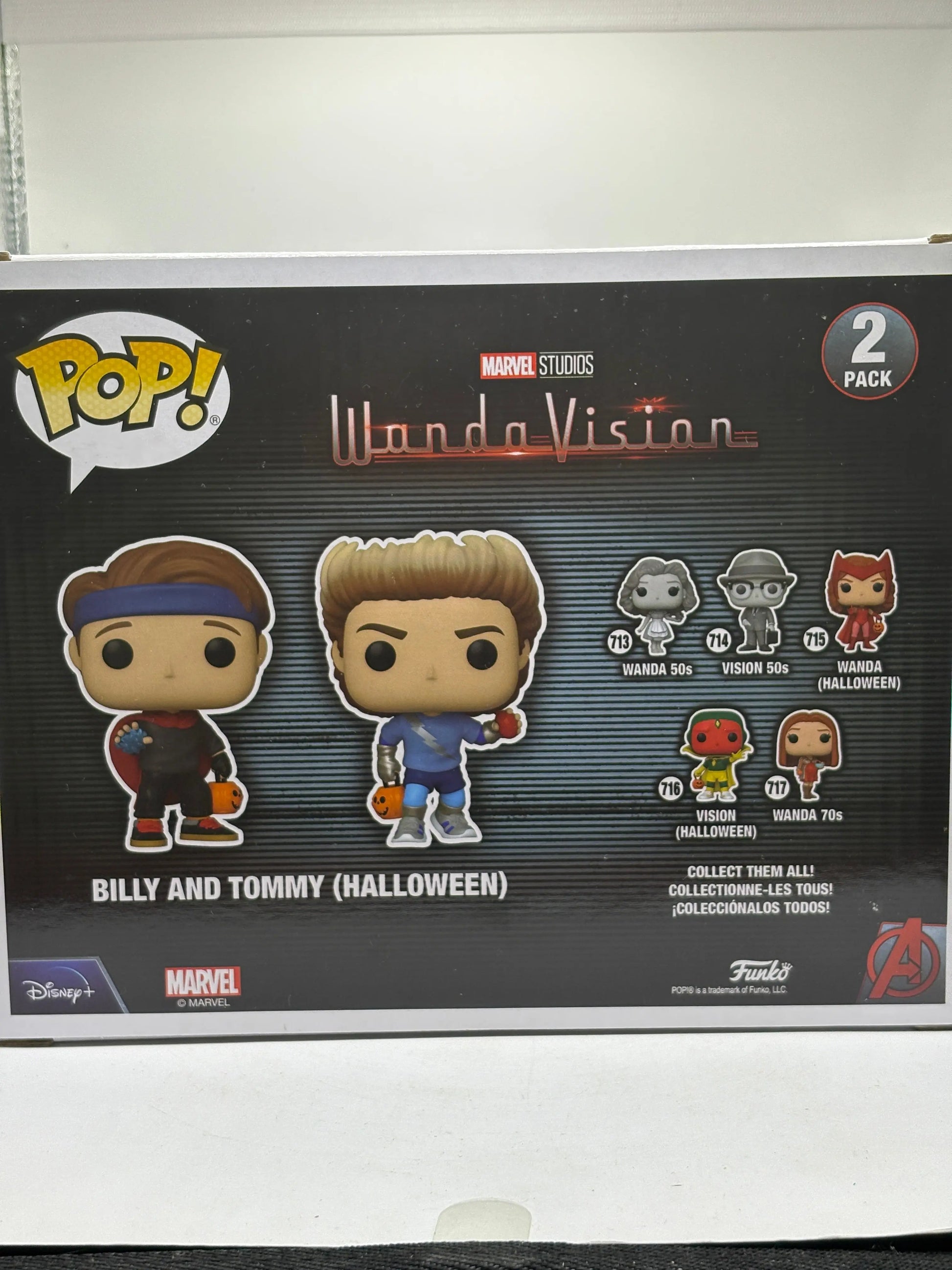 Funko POP! Wandavision #2Pack Billy and Tommy (Halloween) 2021 Spring Con FRENLY BRICKS - Open 7 Days