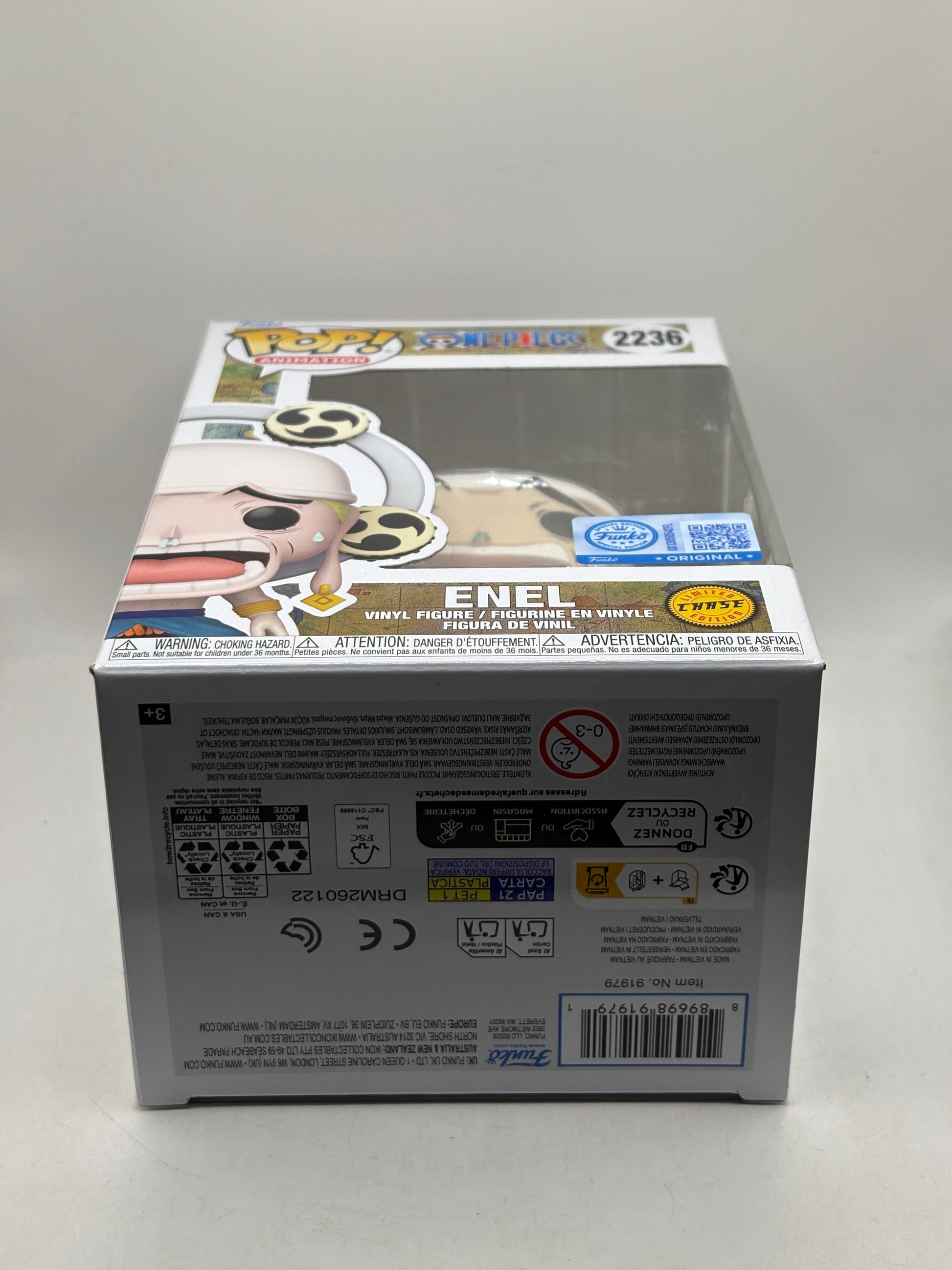Funko POP! Animation One Piece #2236 Enel Limited Chase FRENLY BRICKS - Open 7 Days