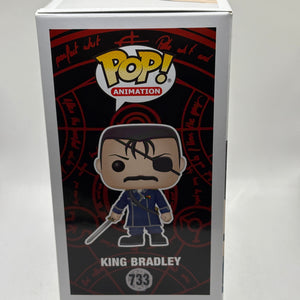 Funko POP! Animation Full Metal Alchemist #733 King Bradley Limited Chase FRENLY BRICKS - Open 7 Days