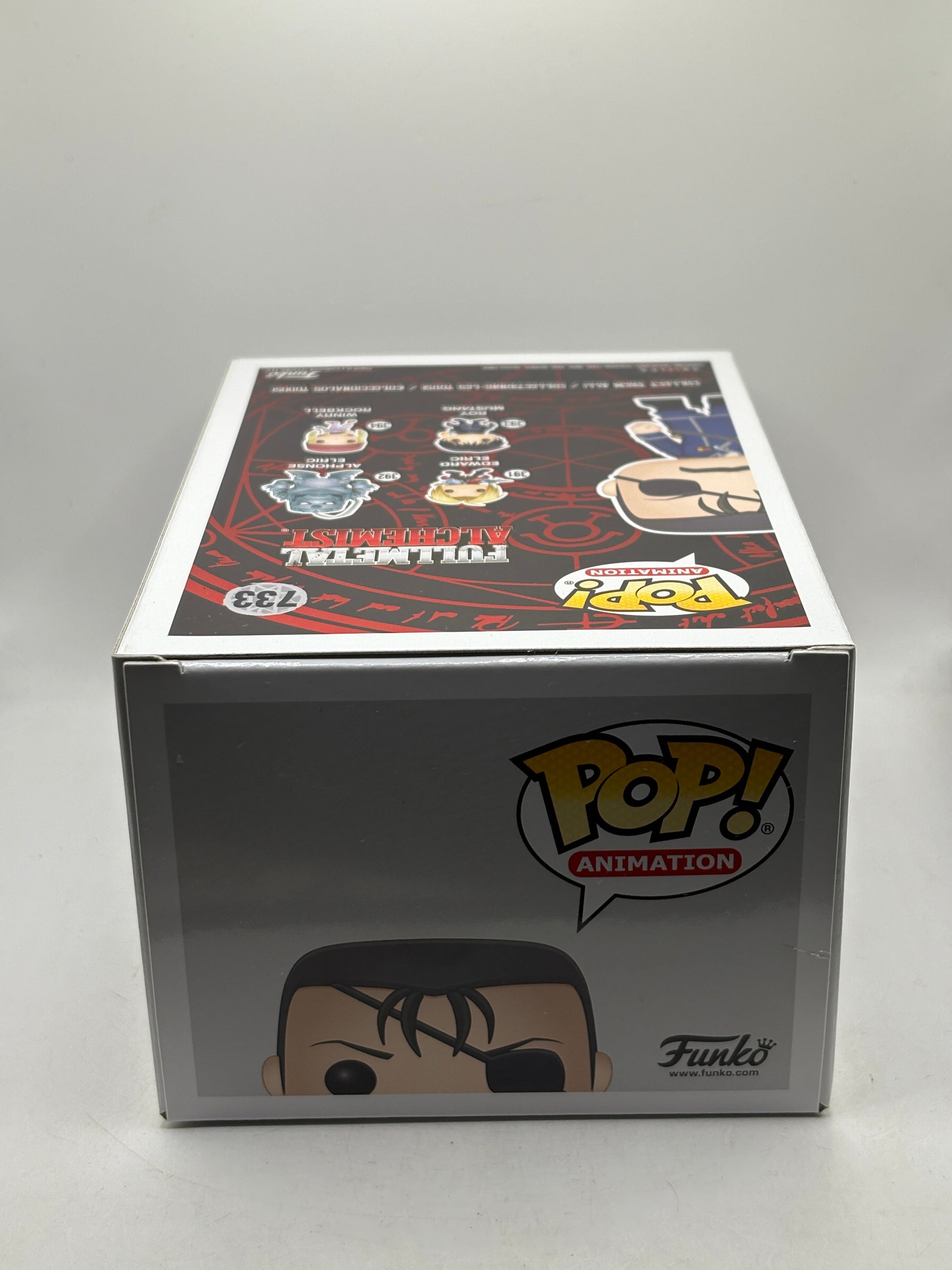 Funko POP! Animation Full Metal Alchemist #733 King Bradley Limited Chase FRENLY BRICKS - Open 7 Days