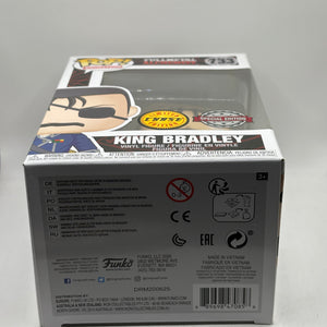 Funko POP! Animation Full Metal Alchemist #733 King Bradley Limited Chase FRENLY BRICKS - Open 7 Days