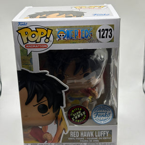 Funko POP! Animation One Piece #1273 Red Hawk Luffy Glow Chase FRENLY BRICKS - Open 7 Days