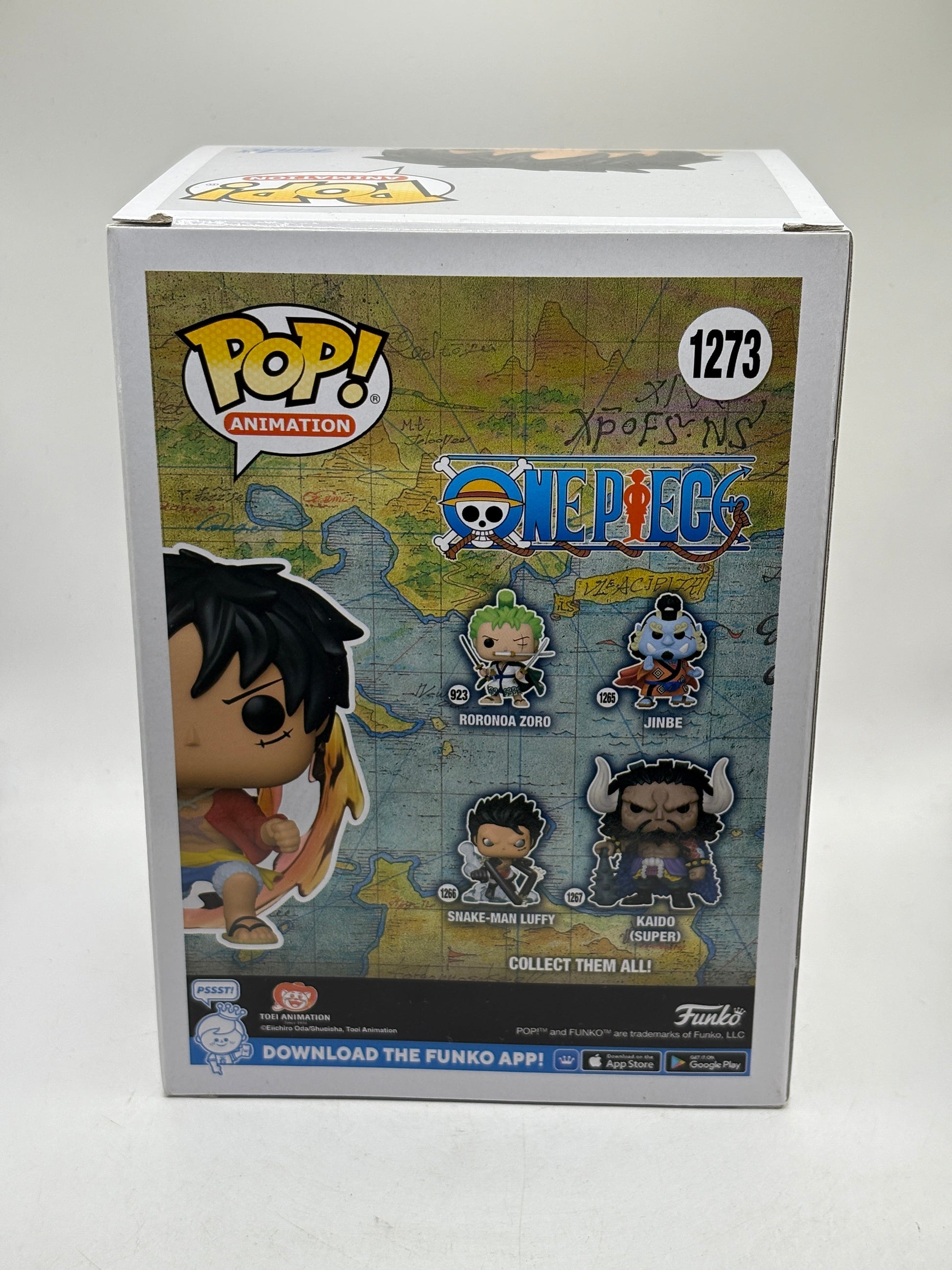 Funko POP! Animation One Piece #1273 Red Hawk Luffy Glow Chase FRENLY BRICKS - Open 7 Days