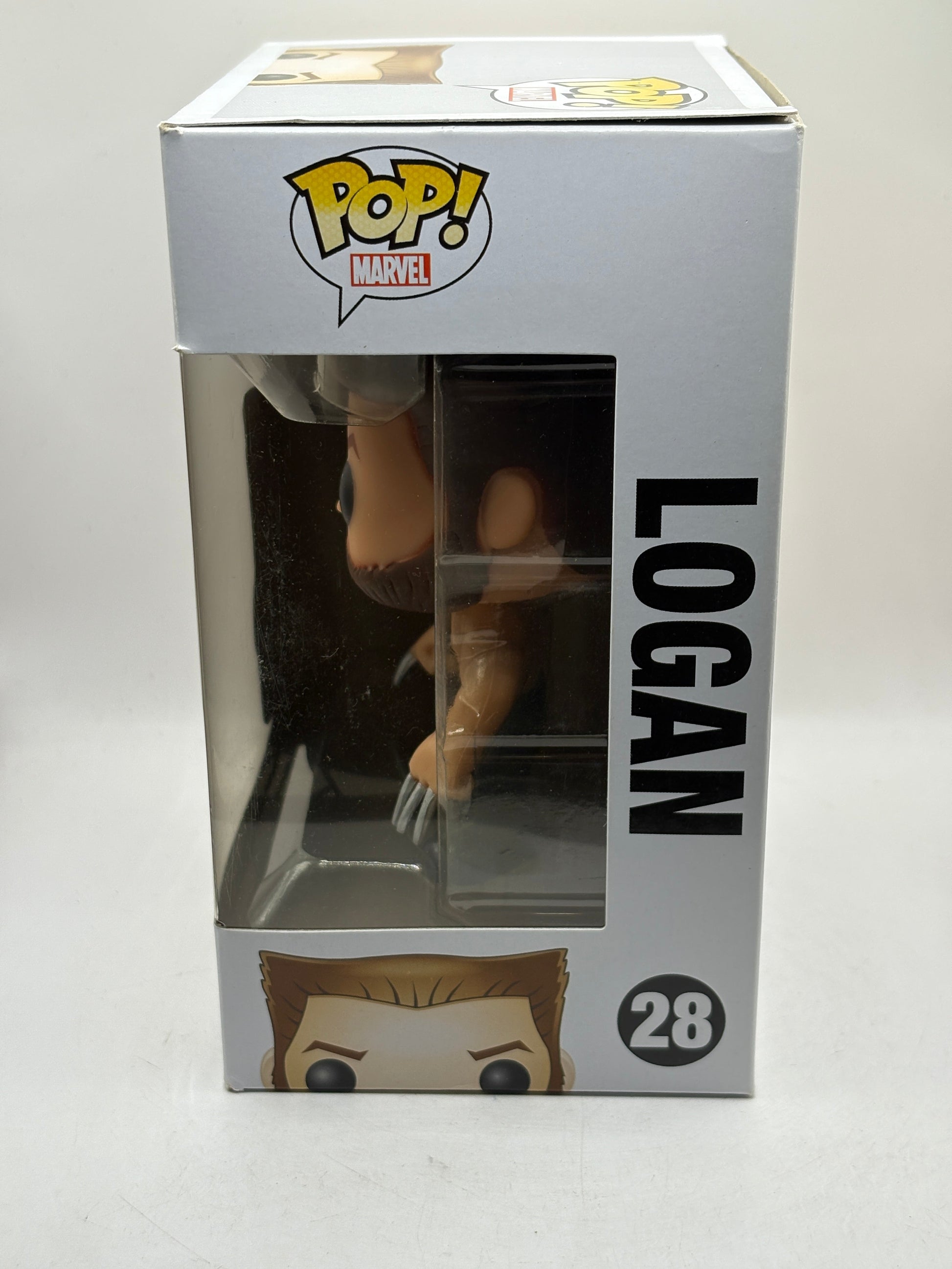 Funko POP! Marvel #28 Logan Vinyl Bobble-Head Manufacturer Error FRENLY BRICKS - Open 7 Days