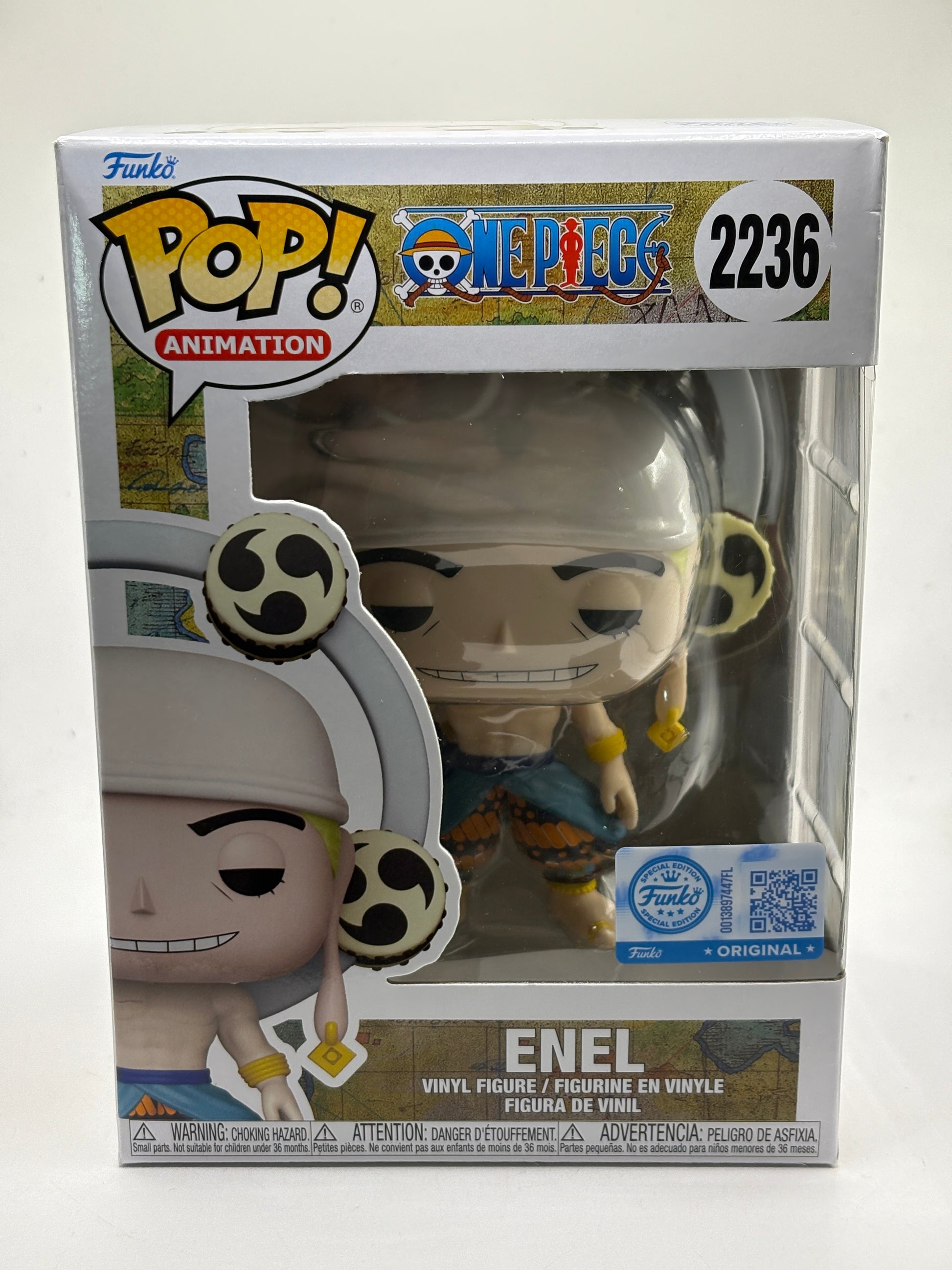 Funko POP! Animation One Piece #2236 Enel Vinyl Figure image 1