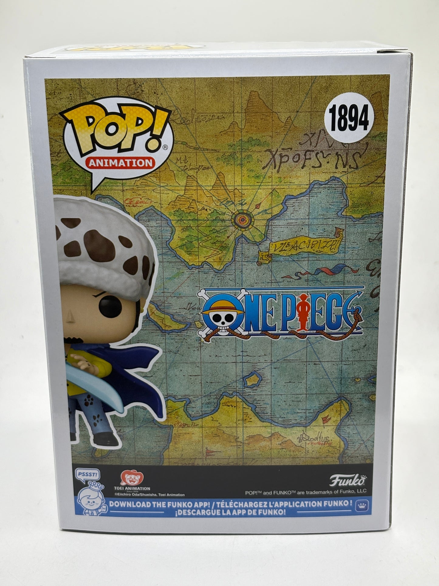 Funko POP! Animation One Piece #1894 Trafalgar Law Vinyl Figure