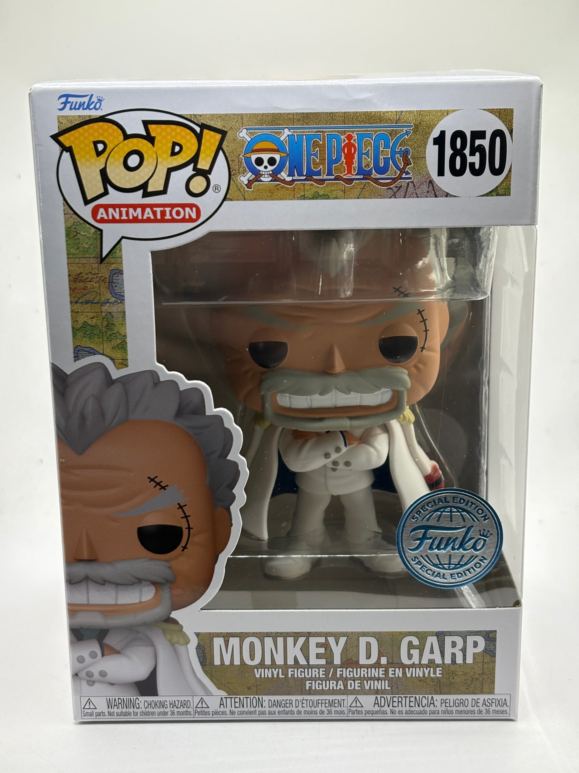 Funko POP! Animation One Piece #1850 Monkey D. Garp Vinyl Figure image 1