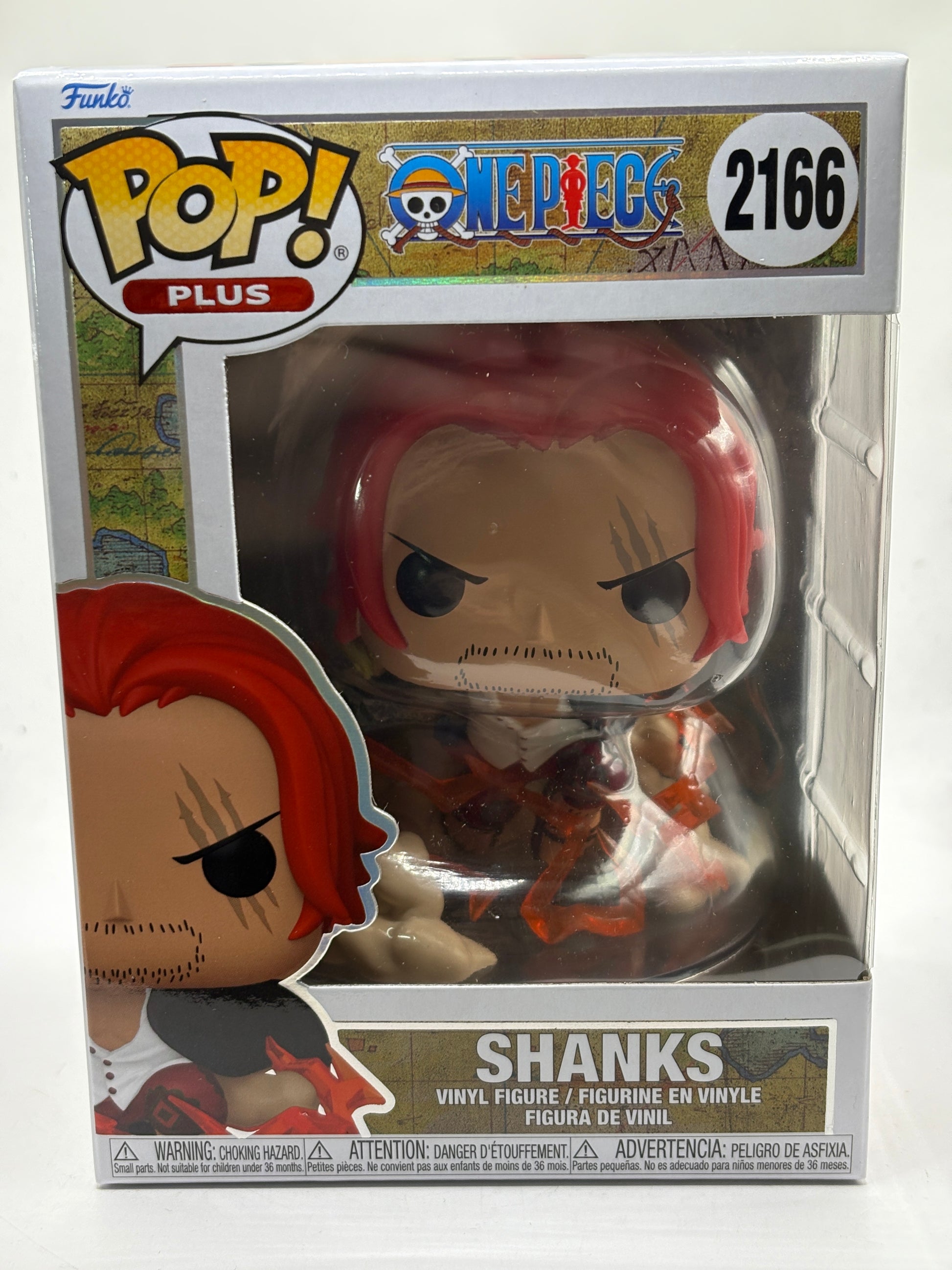 Funko POP! Plus One Piece #2166 Shanks Vinyl Figure image 1