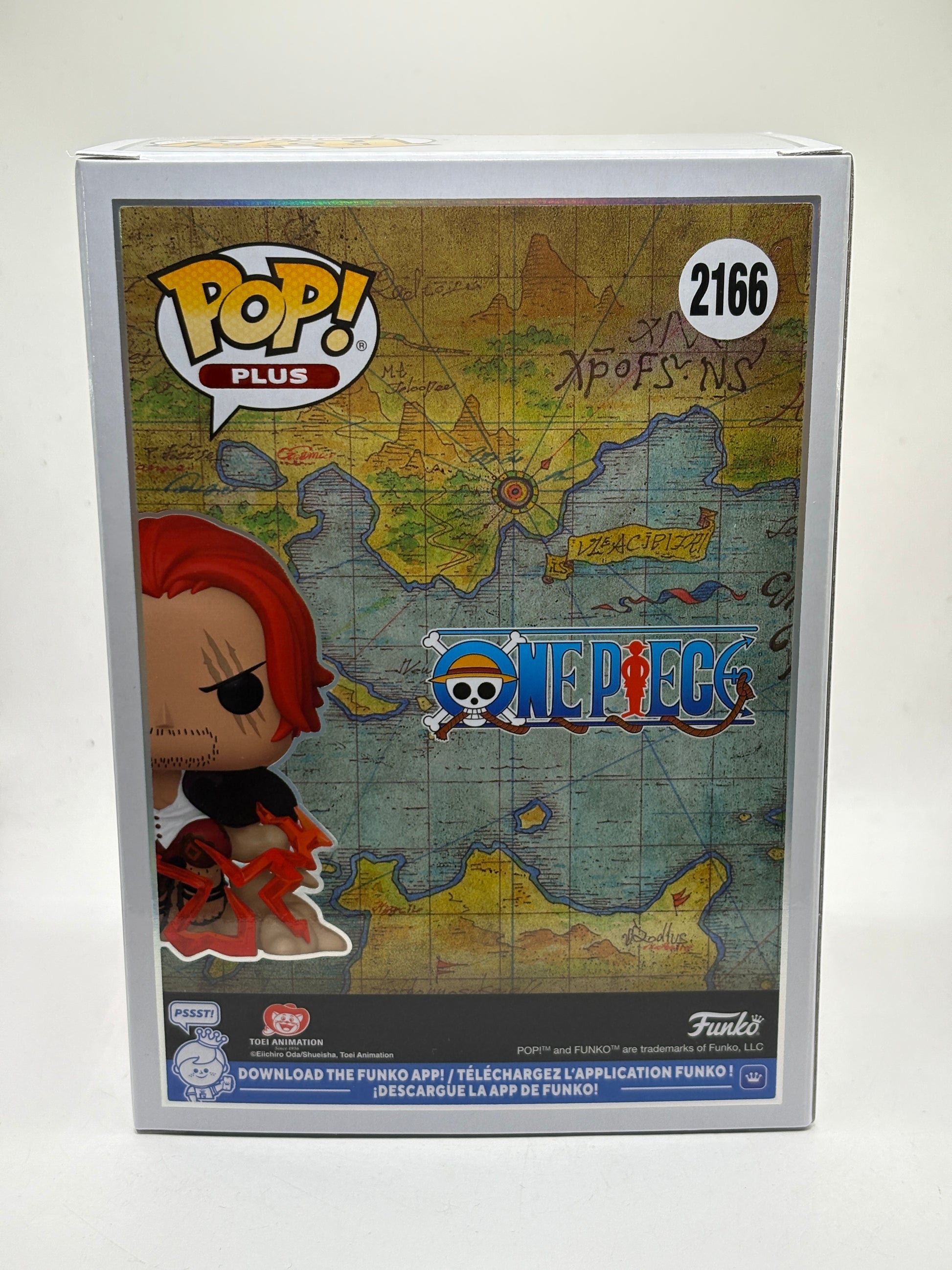 Funko POP! Plus One Piece #2166 Shanks Vinyl Figure image 3