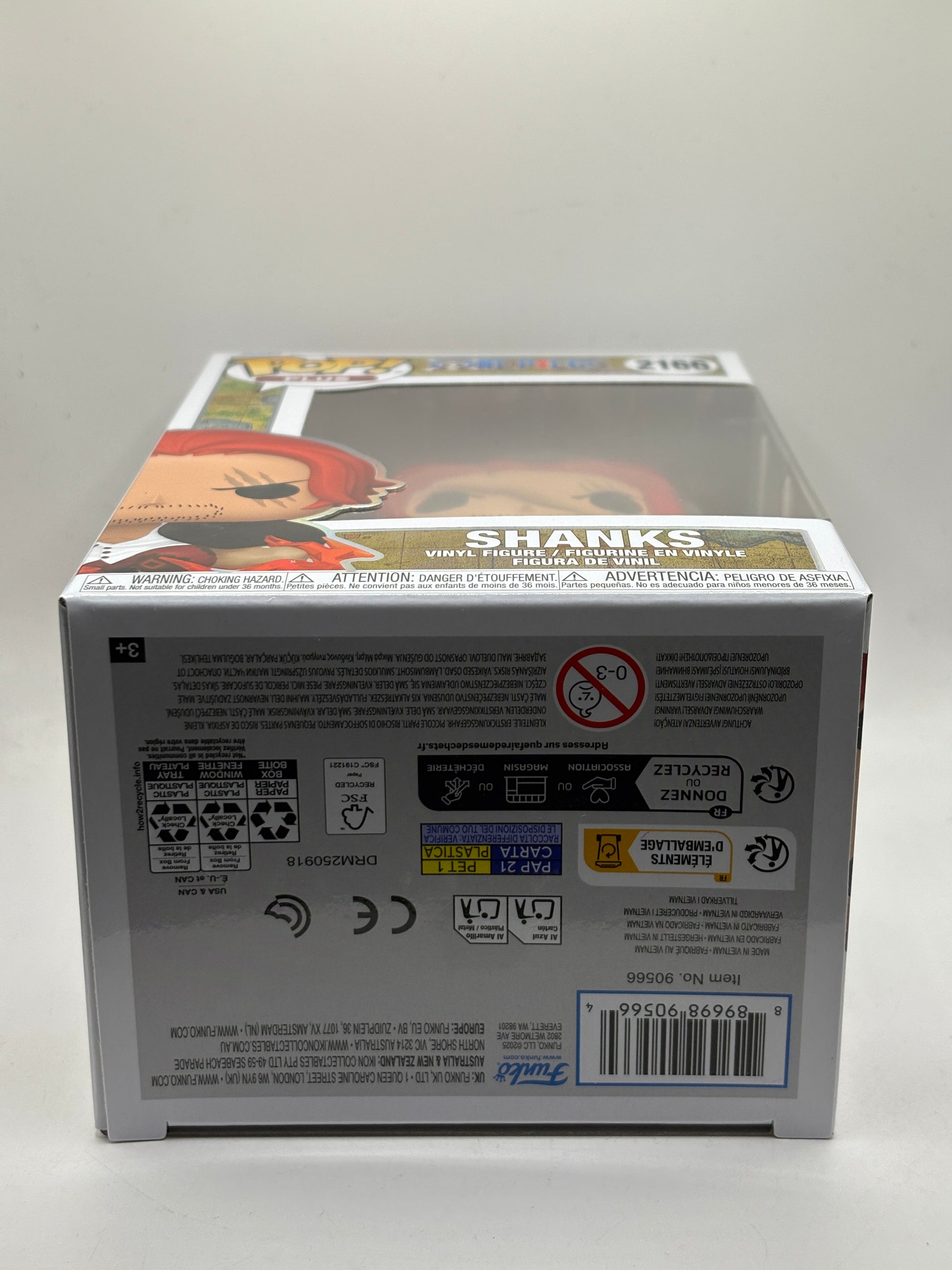 Funko POP! Plus One Piece #2166 Shanks Vinyl Figure image 6